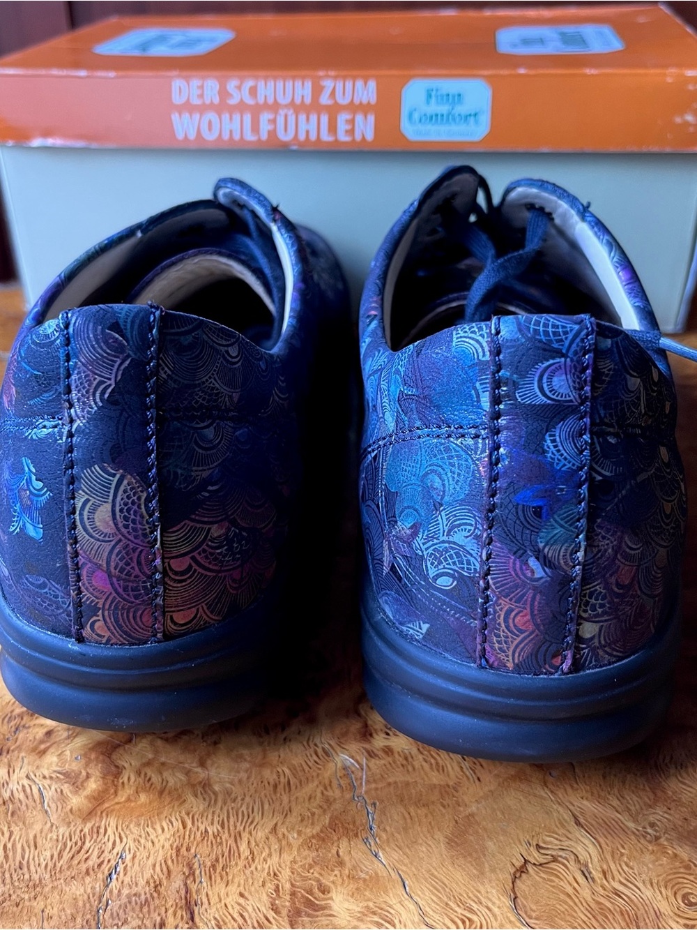 Finn Comfort Ikebukuro in Dark Blue Irpino - Picture 5 of 14